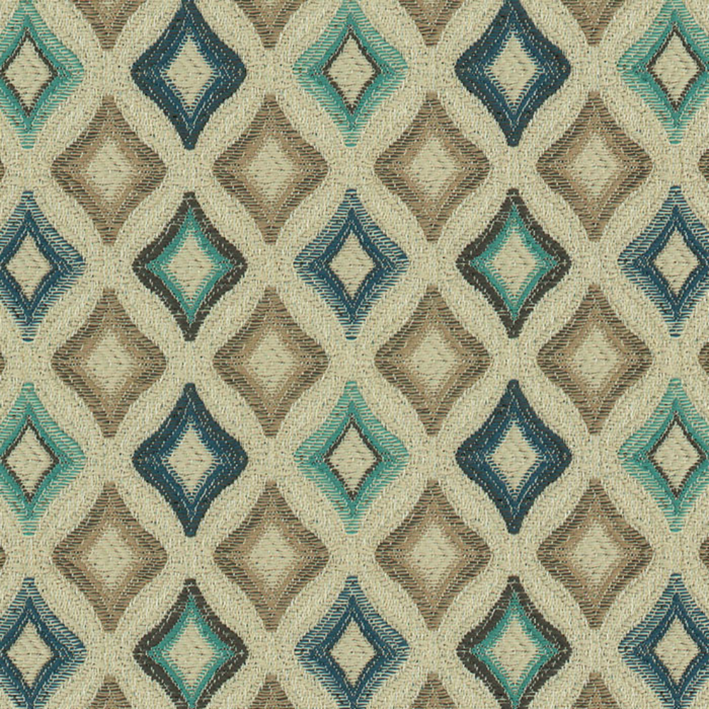 AUGUSTO JACQUARD GEOMETRIC POLYSTER UPHOLSTERY FABRICS