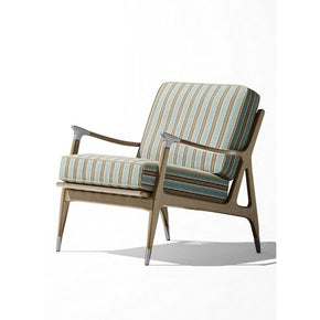INDIAN SUMMER LIGHT BLUE  GREAY STRIPE SOFA FABRICS