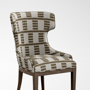 Soho JUITE POLYESTER STRIPE GEOMETRIC  Sofa Febric RAFFIA - 123