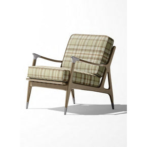 INDIAN SUMMER  LIGHT TURQUISE GREEN  CHECKS SOFA FABRIC