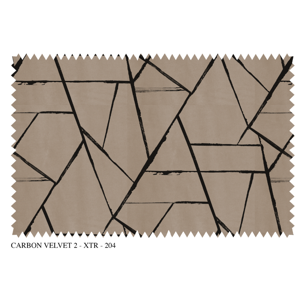 Carbon Velvet II – SR XTR_204 EXTREME Upholstery & Cushion Fabric ( 100% Polyester, Velvet Finish)