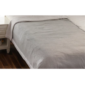 Herringbone Single Size Coral Blanket