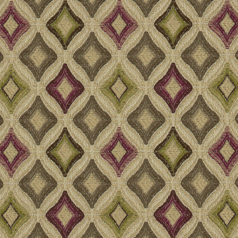 AUGUSTO JACQUARD GEOMETRIC POLYSTER UPHOLSTERY FABRICS