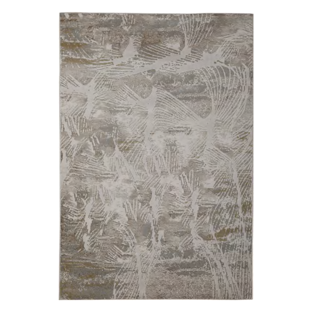 BURLINGTON DECO 3283C00-HG-POL. WHITE-DARK BEIGE RUGS