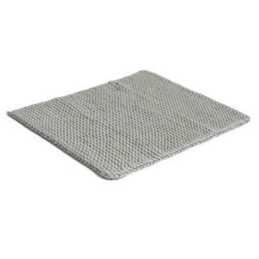 Placemat Cotton Knitted Placemat Light Grey