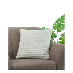 Waseme - Cushion cover Vanilla Grey Melange 100% Cotton