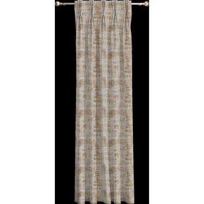 NORD MONACO ETERNAL  TEXTURE BROWN CURTAIN FABRICS