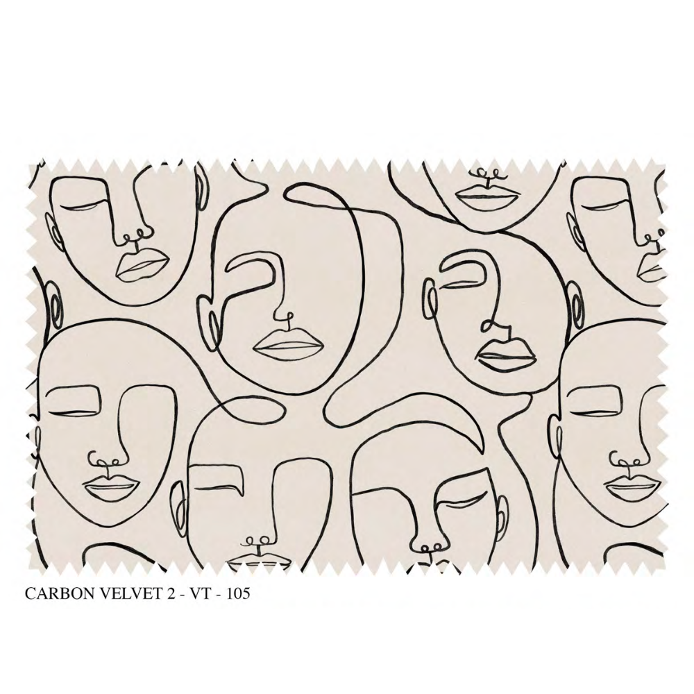 Carbon Velvet II – SR VT_105 Vermont Upholstery & Cushion Fabric ( 100% Polyester, Velvet Finish)
