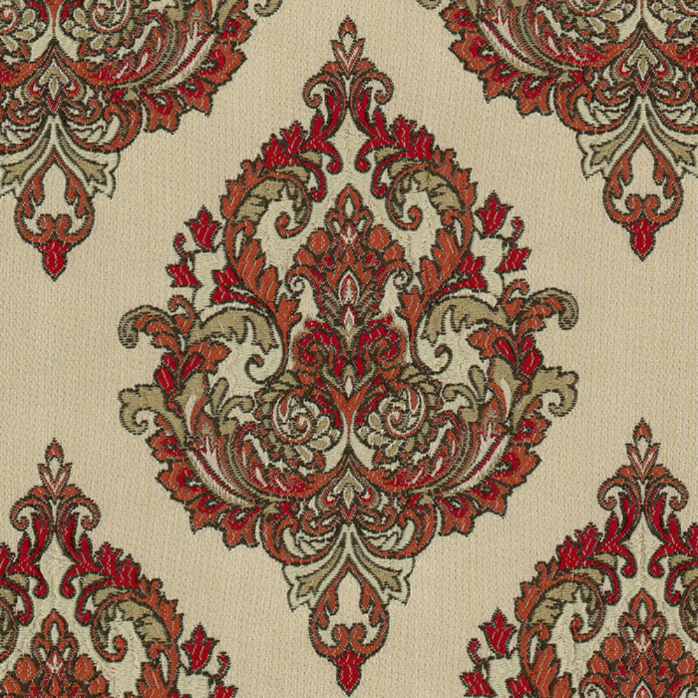AUGUSTO JACQUARD DAMAS POLYSTER UPHOLSTERY FABRICS