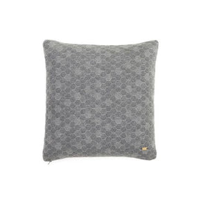 Bubbles - Cushion cover geometric Dark Grey Melange & Light Grey Melange 45cm X 45cm (18" x 18)