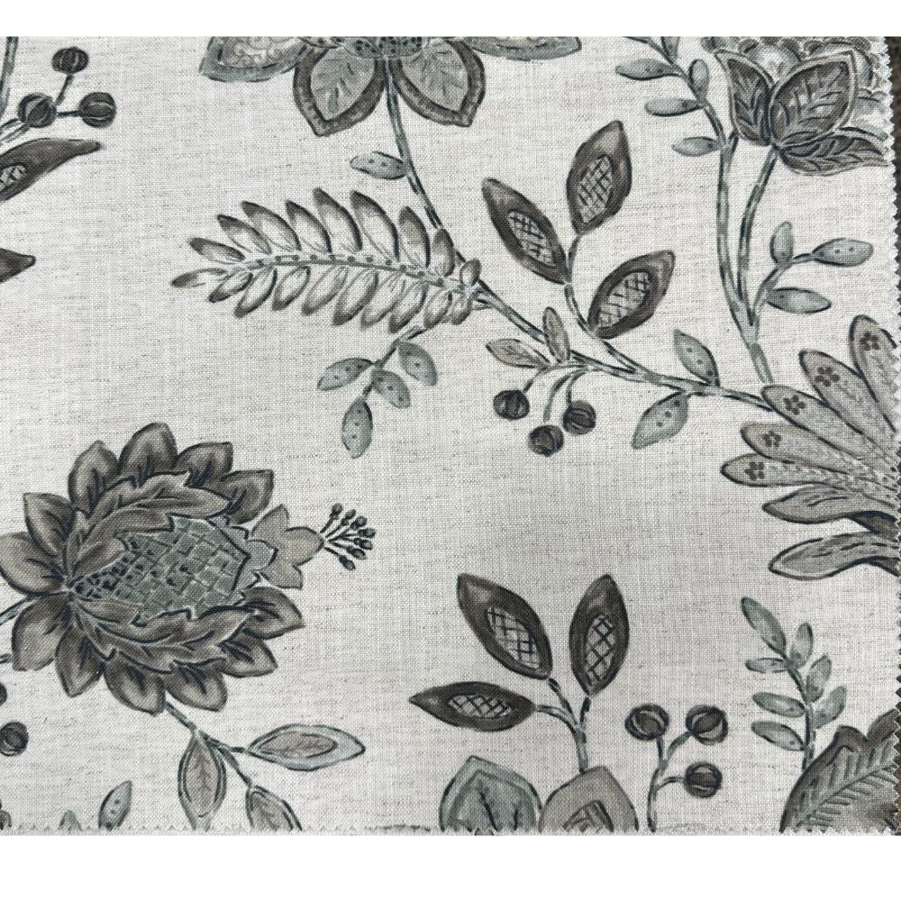 CELINA PRINTED FLOWERING  CURTAIN FABRICS 02