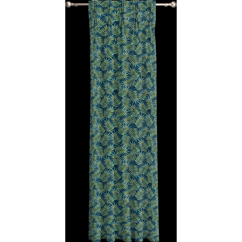 GOA TROPICAL MAHARAJA PT PRINTED LEAVES CURTAIN FABRICS