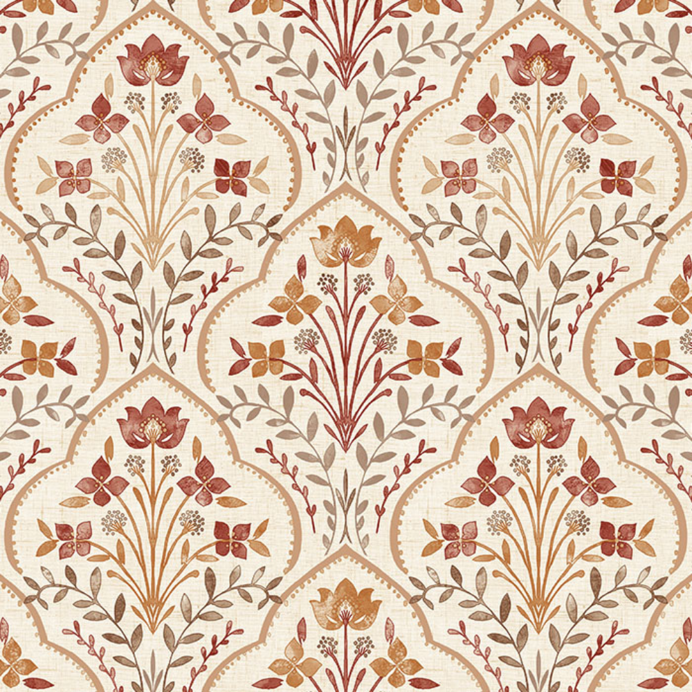 BARBADOS PRINT  POLYESTER DAMAS MAIN CURTAIN  FABRIC