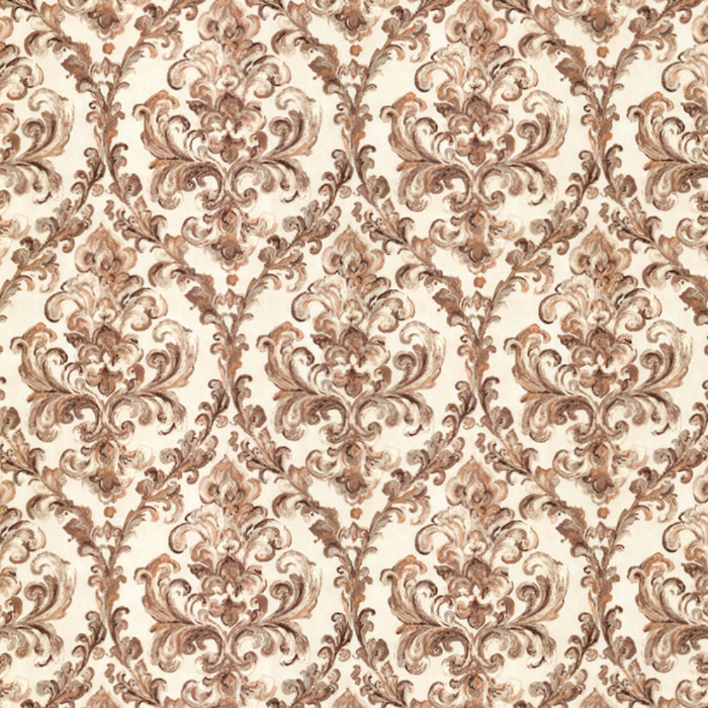 BARCELONA POLYESTER PRINT DAMAS MAIN CURTAIN FABRIC