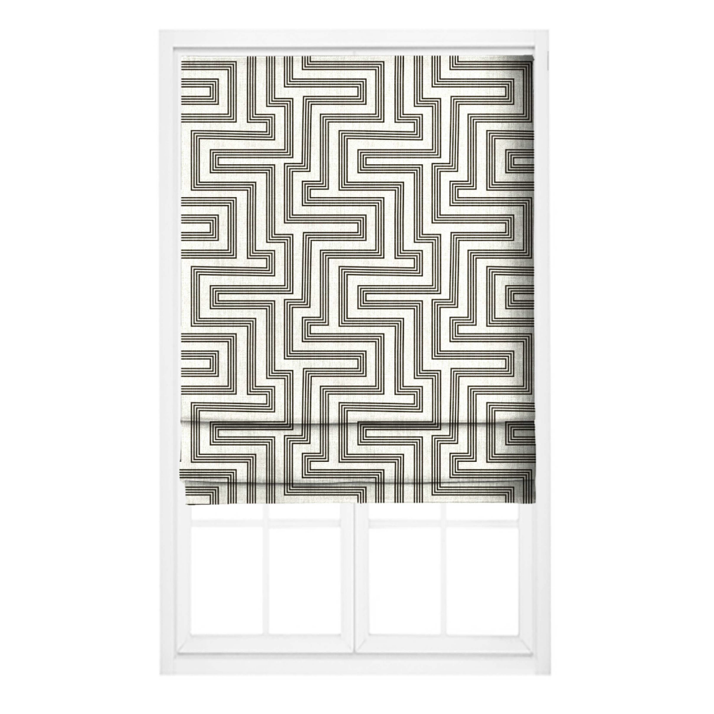 Modern Black Collection – SR No: 934 – Premium Blind Fabric  Stylish & Durable Window Covering