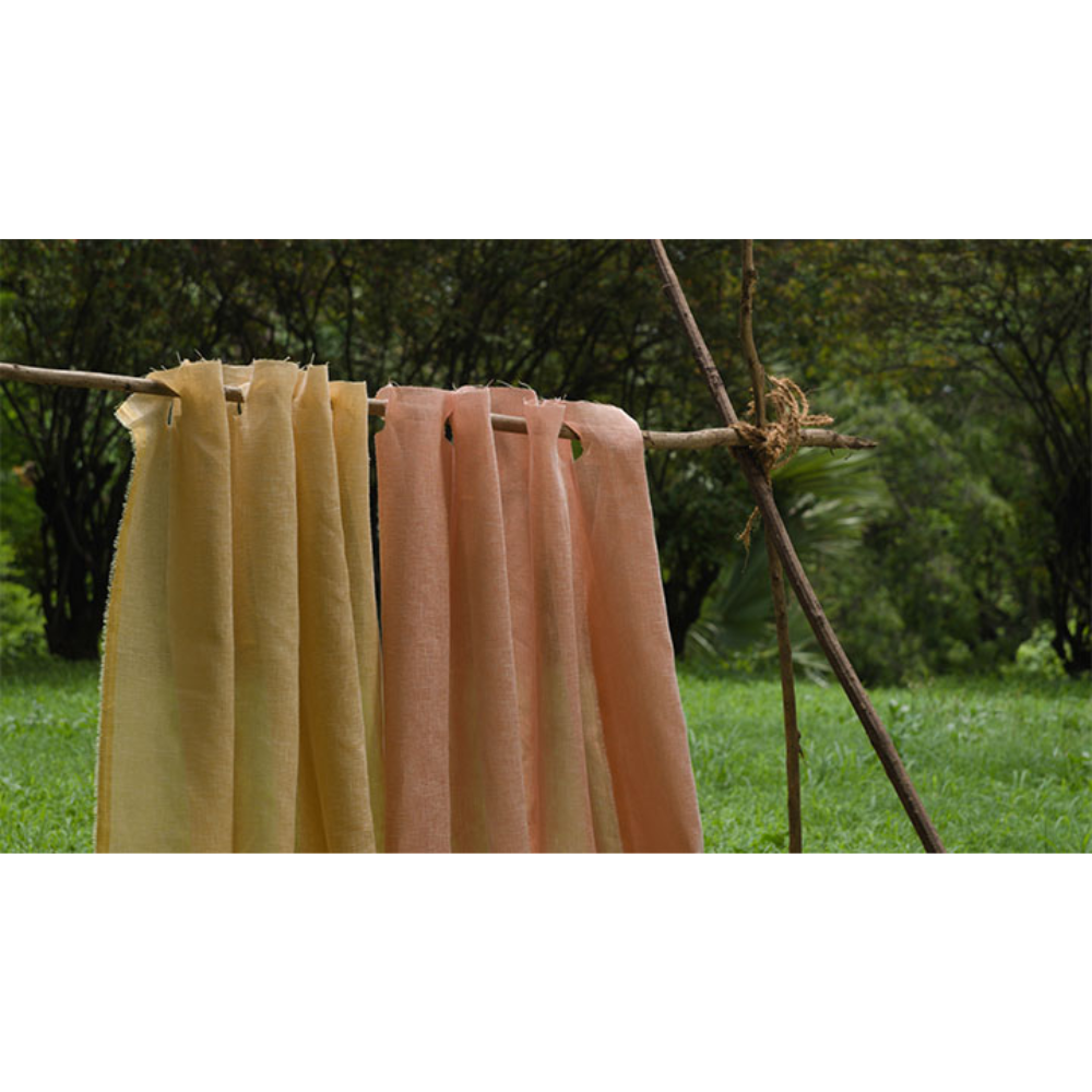 VERDE PLAIN SHEER CURTAIN FABRICS B