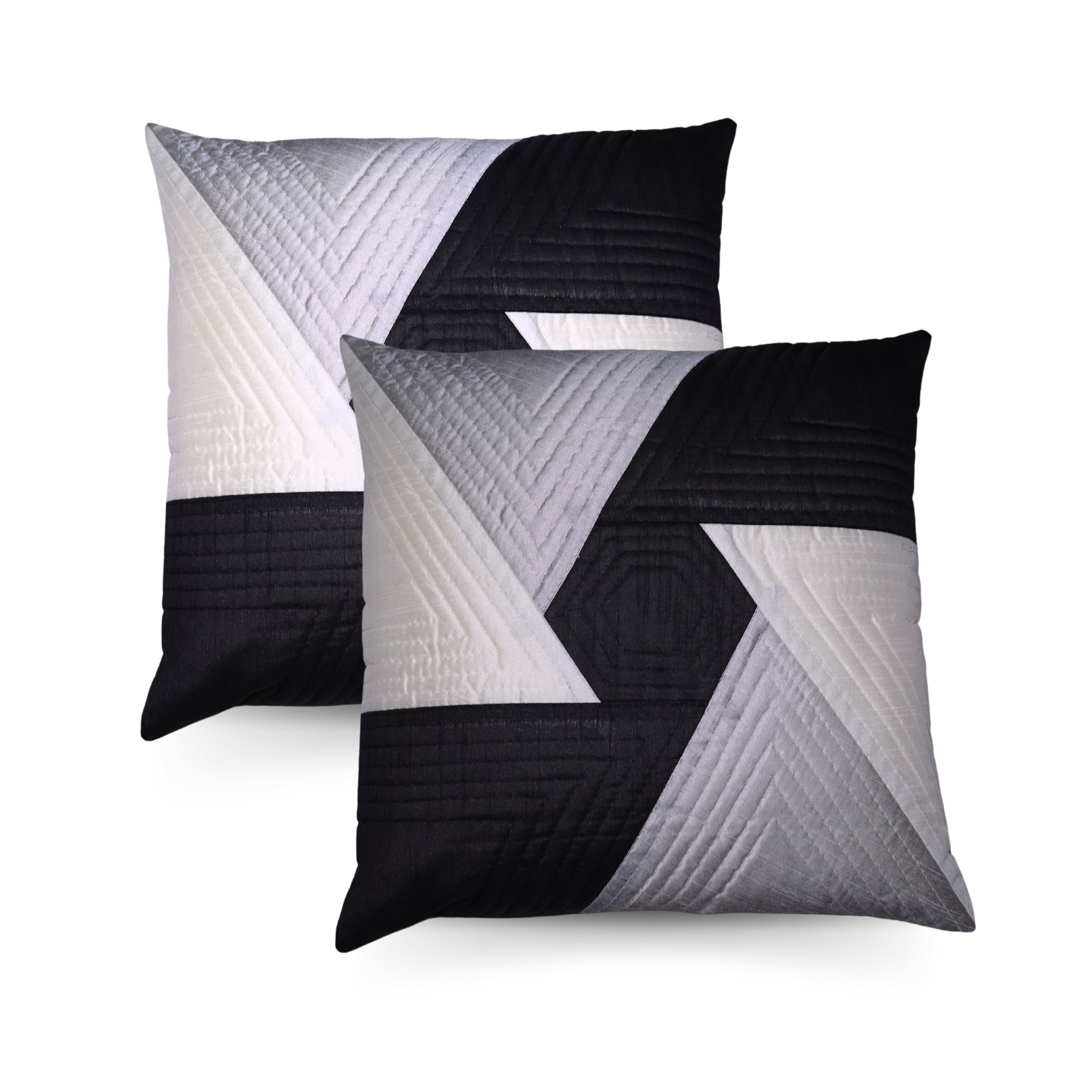 SQUARE QUILTING CUSHION COVER