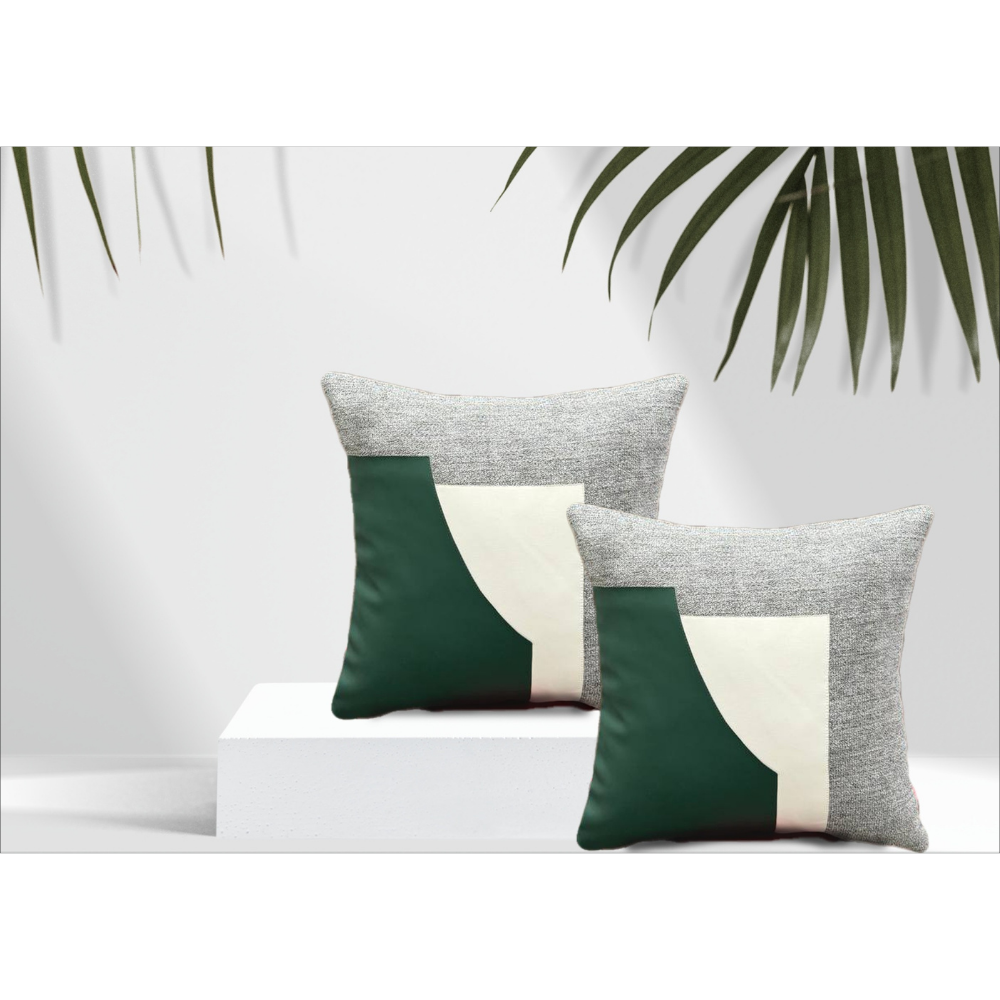 Textured Laser Cut Cushion Cover Conceal Zip A