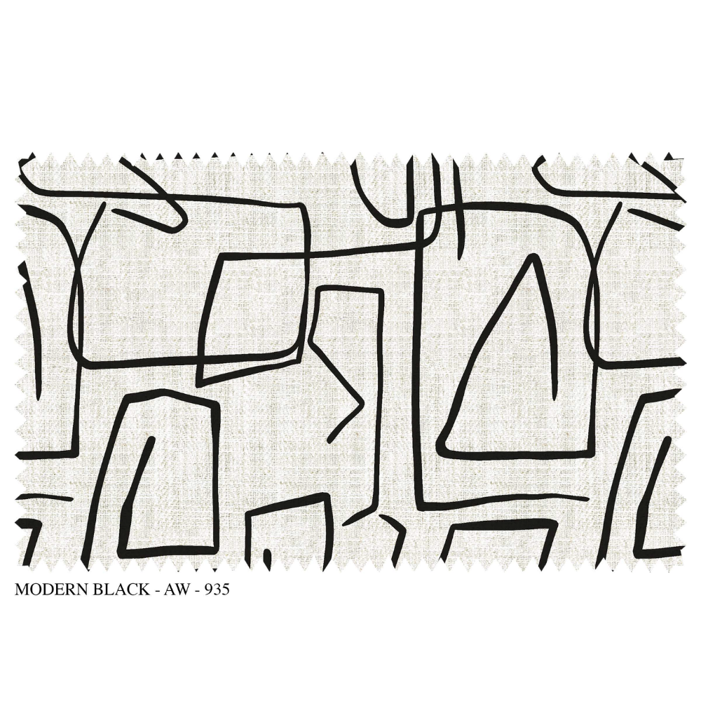 Modern Black Collection – SR No: 935 – Premium Curtain Fabric | Elegant Linen Blend for Drapery & Interiors