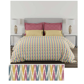 DELLA COTTON  QUEEN SIZE BEDSHEET PINK