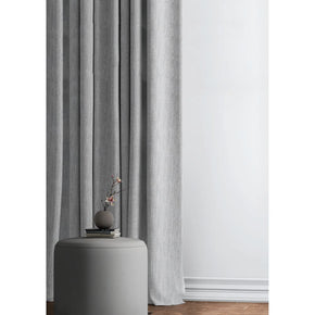 CURTAIN FABRIC LINEA GRAY PLAIN