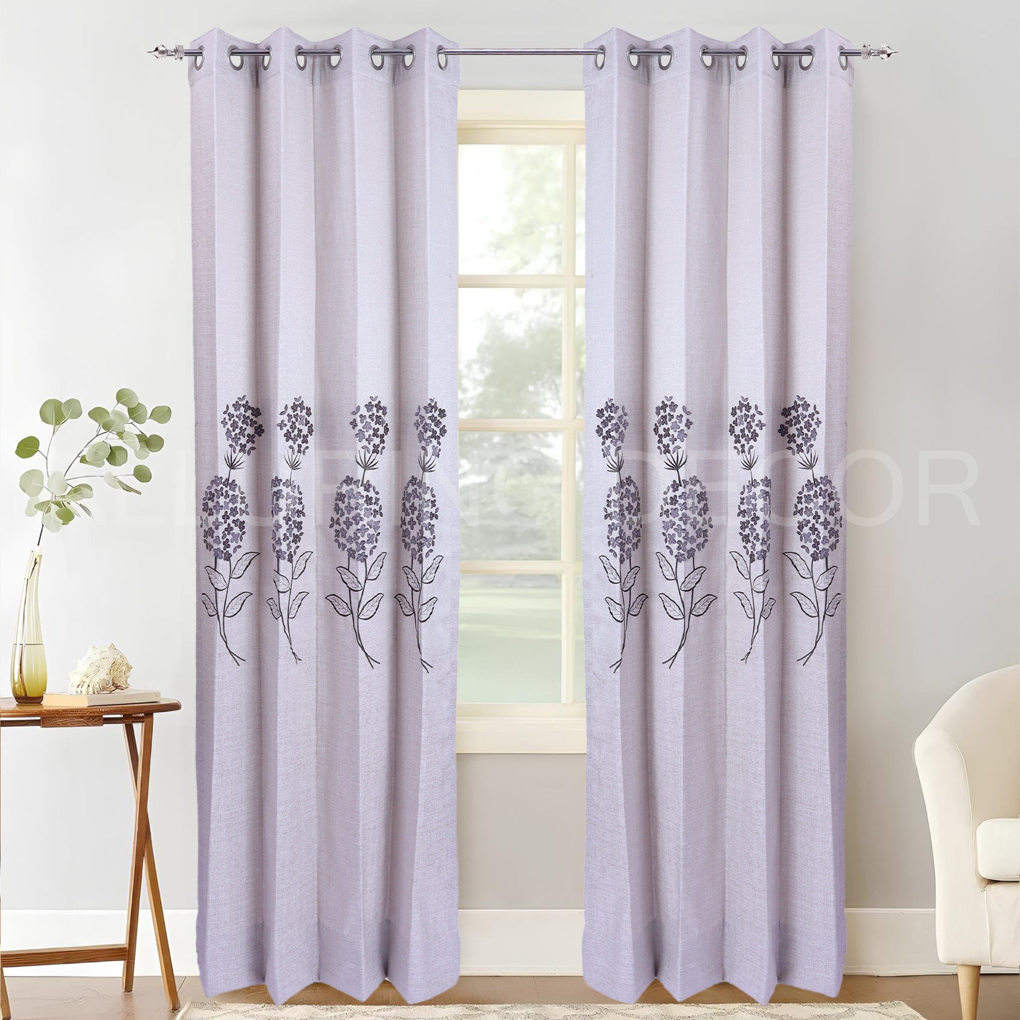 APLIC FLOWER PATCH WORK  CURTAIN FOR LIVING ROOM AND BEDROOM