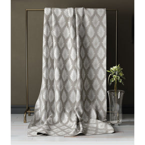 WILLSHIRE GEOMETRIC GRAY CURTAIN FABRICS 606