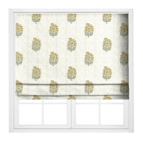 Indian Motifs PRINT POLYESTER LINEN BLINDS FABRICS