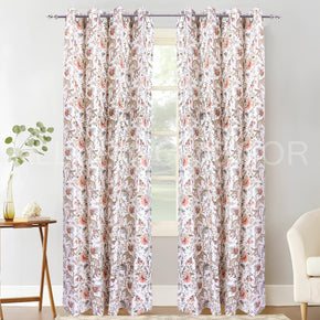 ELEGANT FLORAL PRINTED  CURTAIN FOR BEDROOM & LIVING ROOM