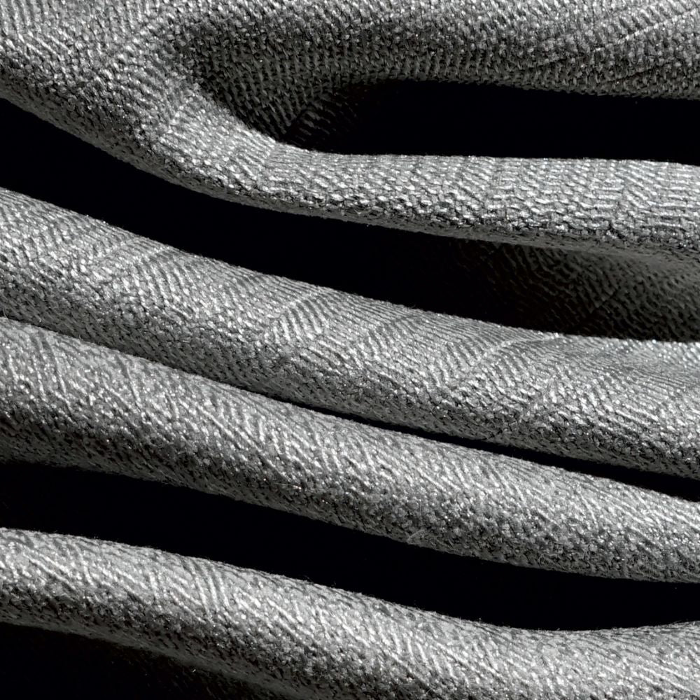 CURTAIN FABRIC COSTA TEXTURE SILVER ISSAC