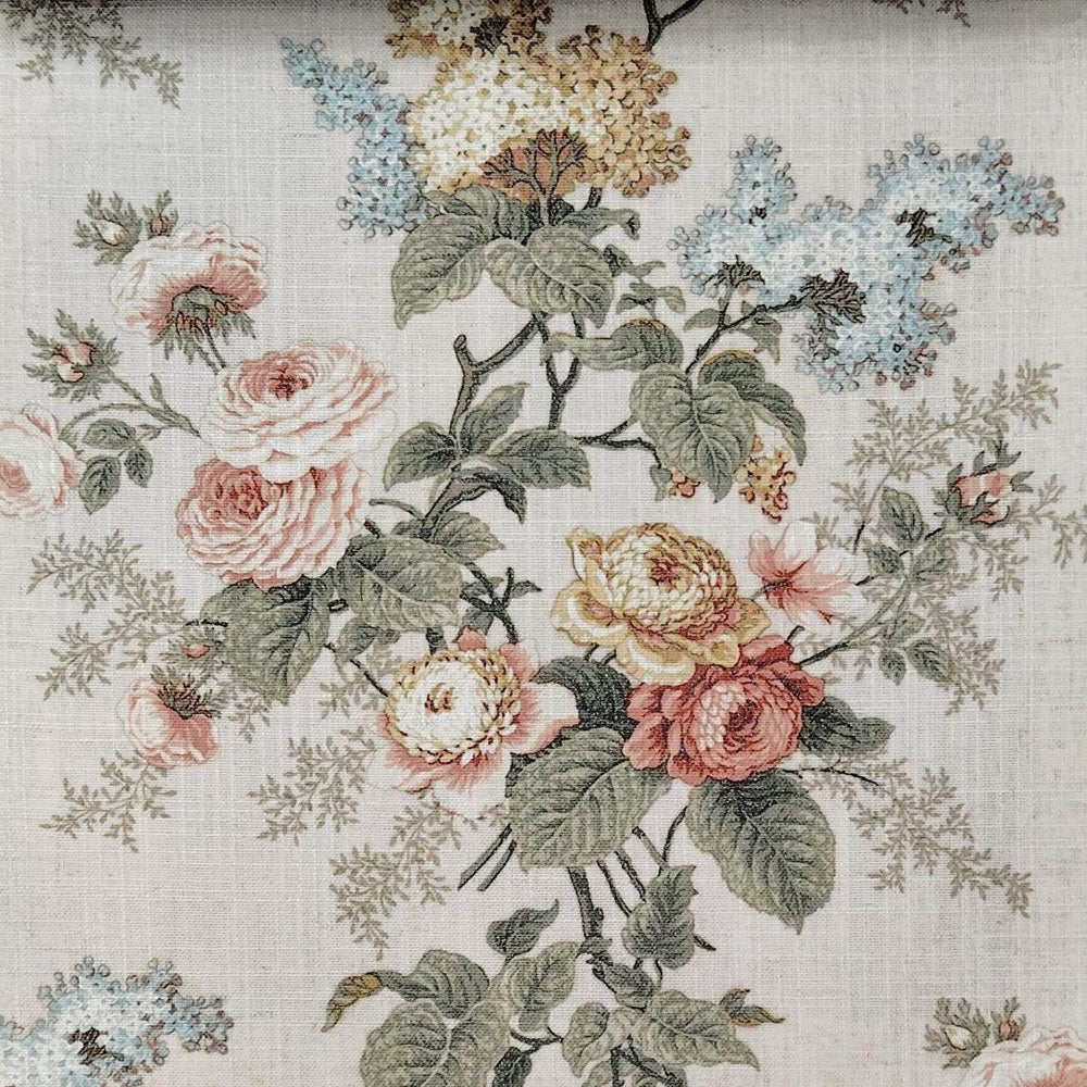 English Classic-Alluring  printed curtain fabrics flowering GL 32