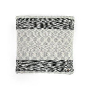 Sober - Cushion cover Black Natural 40 cm X 40cm (16" x 16)