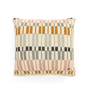 Awning Stripe- Cushion cover Multi Color 100% Cotton 40cm X 40cm (16" X 16")