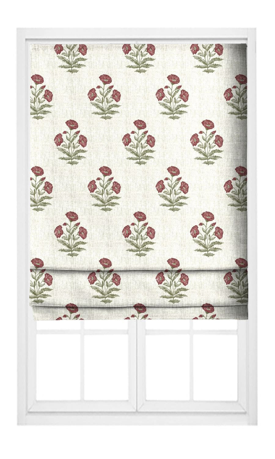 Indian Motifs PRINT POLYESTER LINEN BLINDS FABRICS