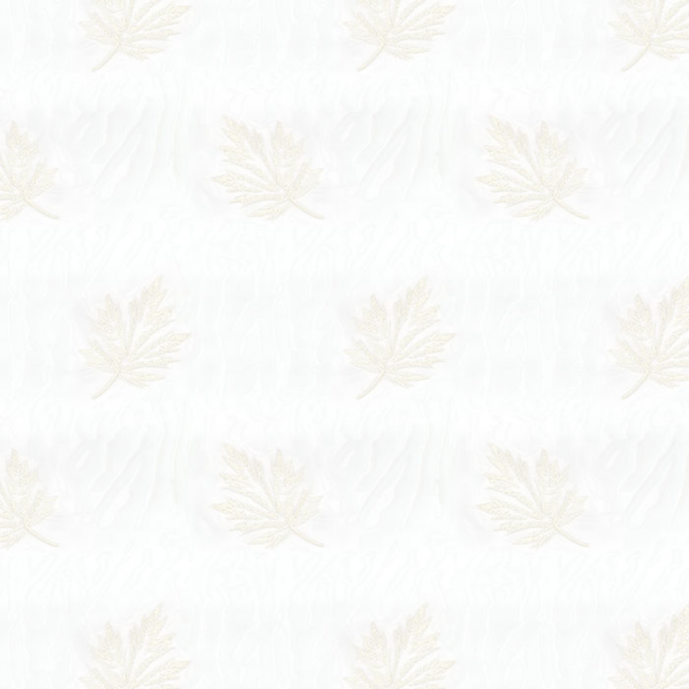 EMBROIDERY MAJESTIC MAPPLE LEAF POLYESTER  SHEER CURTAIN  FABRICS B