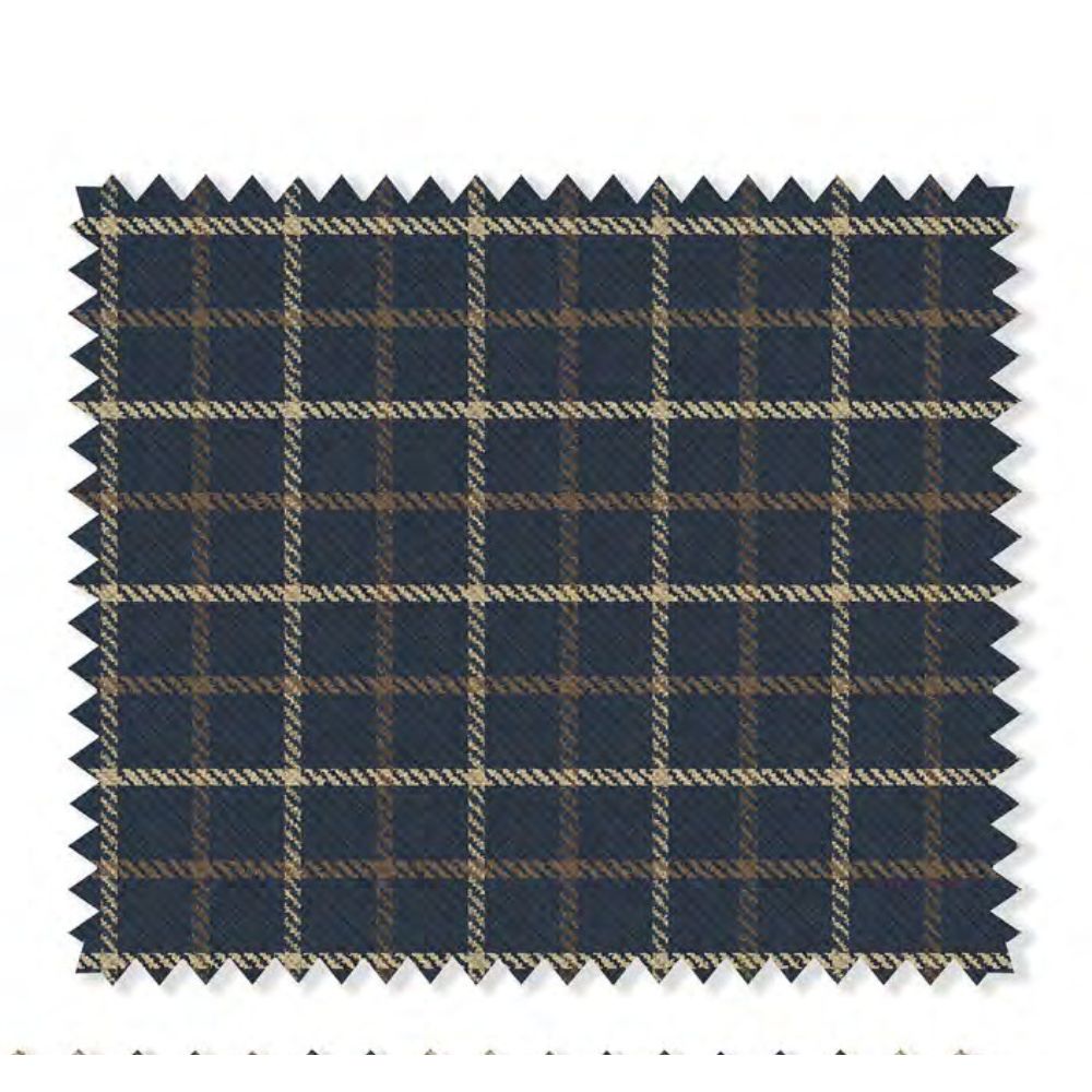 Mulberry DARK BLUE CHECKS Sofa Febric
