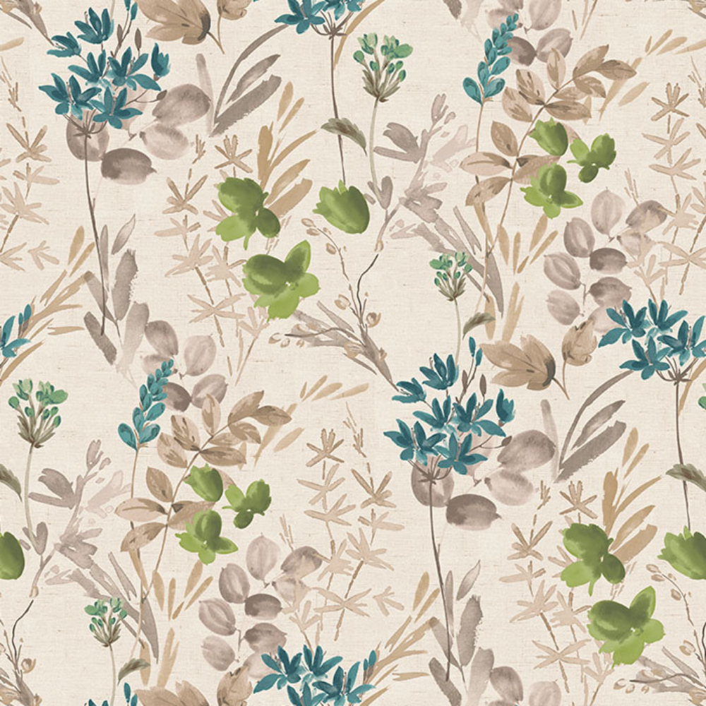 BARBADOS PRINT  POLYESTER BIG FLOWER MAIN CURTAIN  FABRIC
