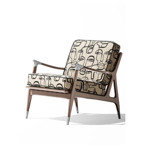 BEYOND BLACK BASE BEIGE FACE DESIGN SOFA  FABRIC