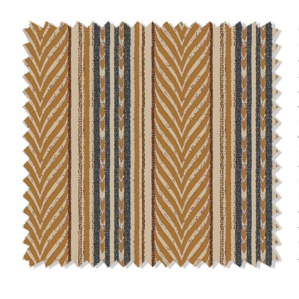 DURBAR VELVET UPHOLSTERY POLYESTER HERIINGBONE STRIPE FABRICS 910