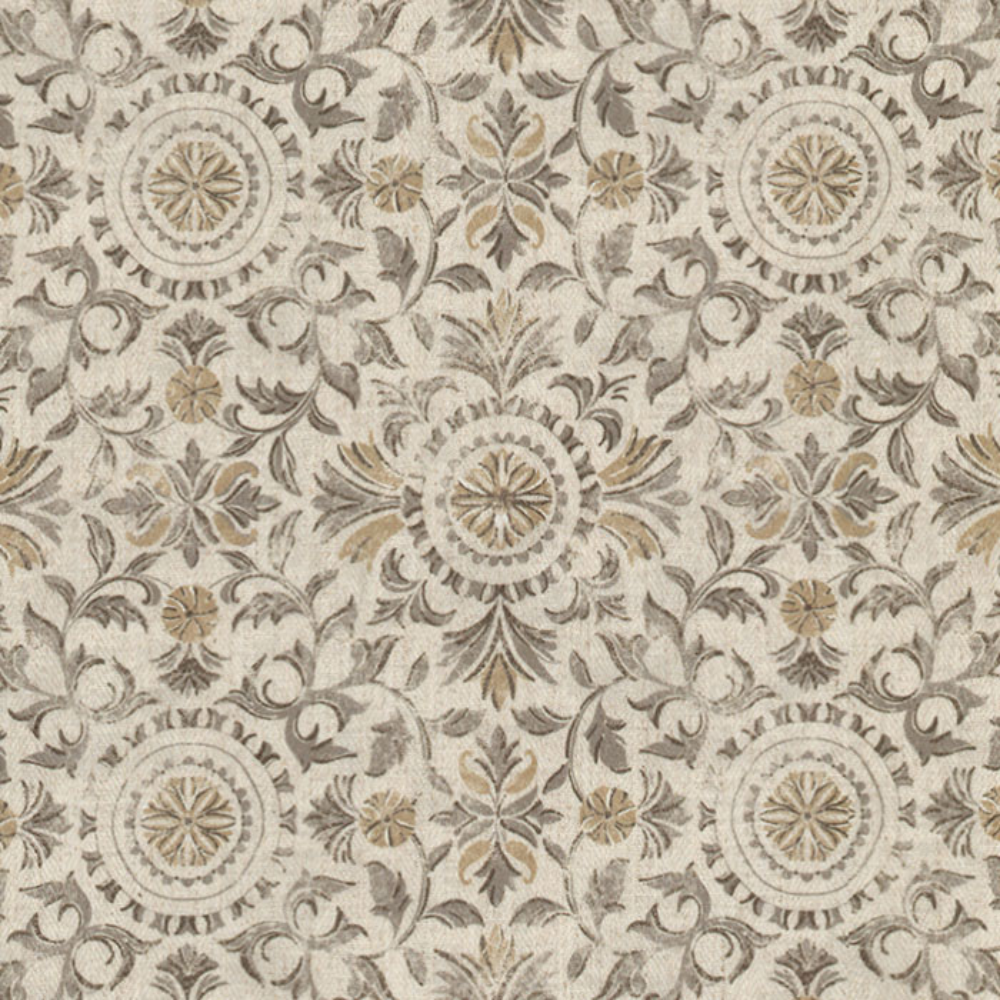 BROWNSTONE  POLYESTER UPHOLSTERY  TEXTURED  FLOWER FABRICS