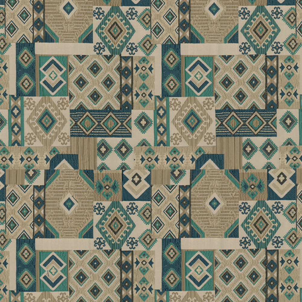 Malibu  polyester Upholstery jacquard GEOMETRIC fabrics