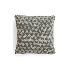 Geometric- Cushion Cover LIGHT GREEN 40cm x 40cm (16" x 16")