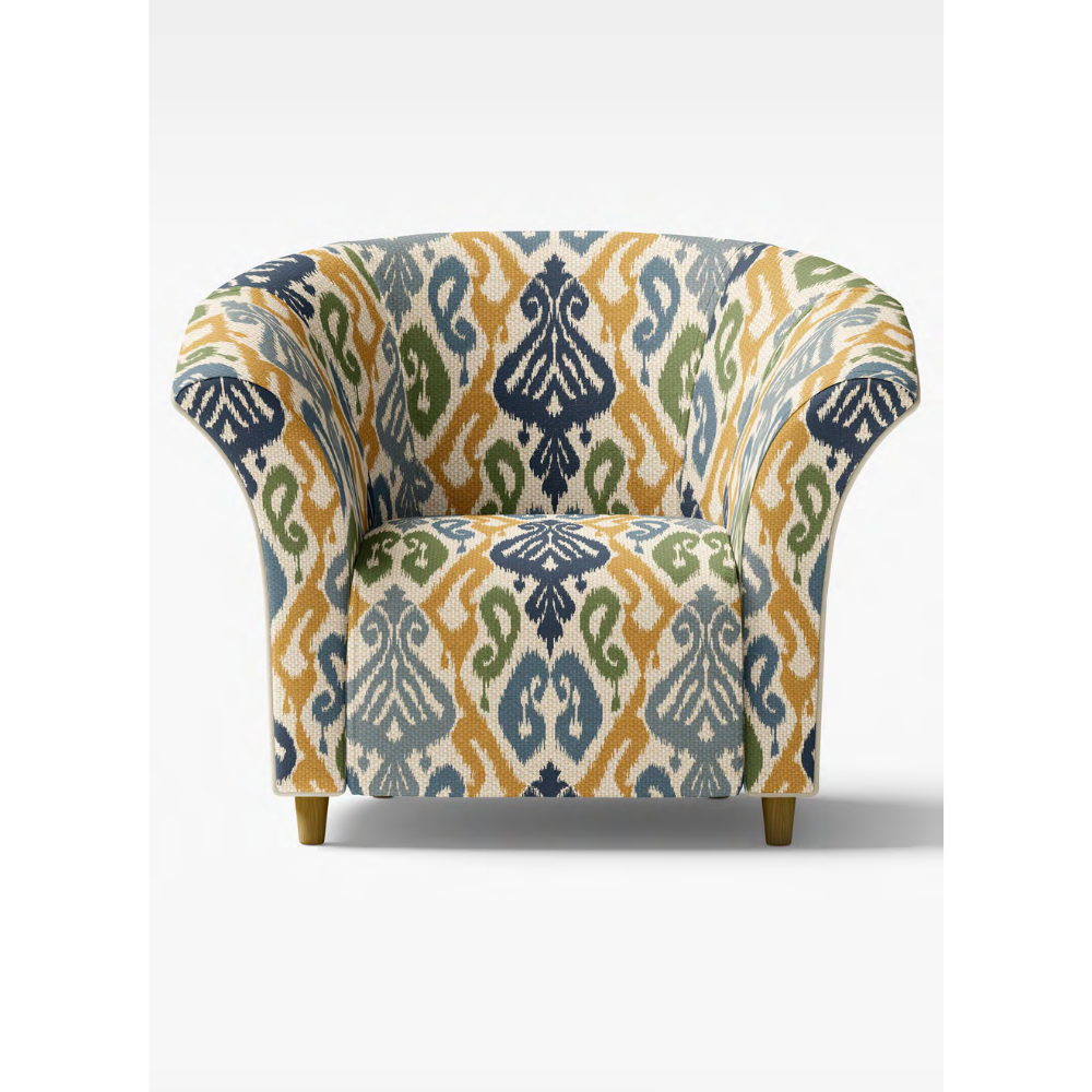 BUKHARA III – KRYPTON  SR NO: KR_312 Premium Upholstery Fabric (Polyester–Linen–Jute Blend)