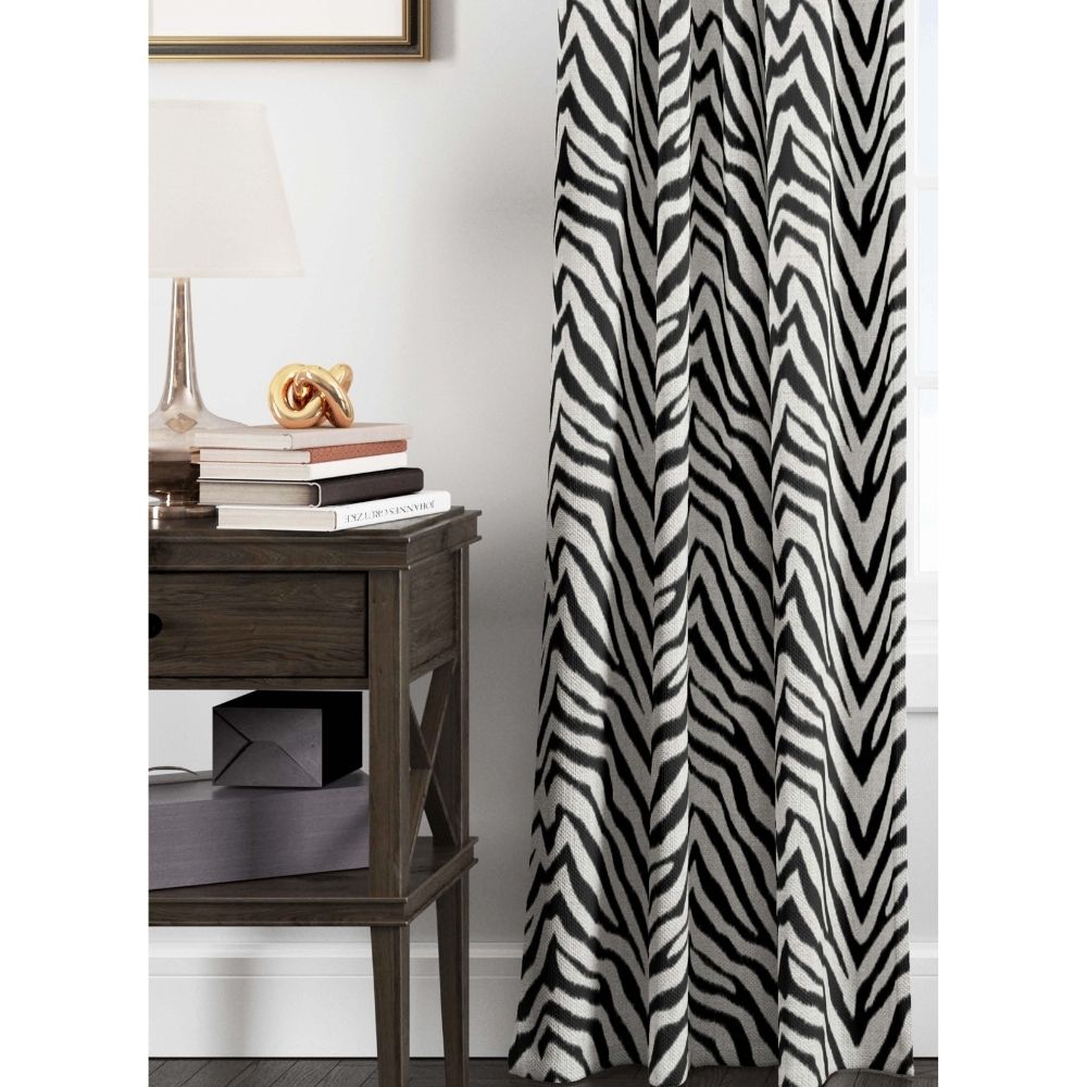THE BLACK CONCEPT II  ZIGZAG CURTAIN FABRICS