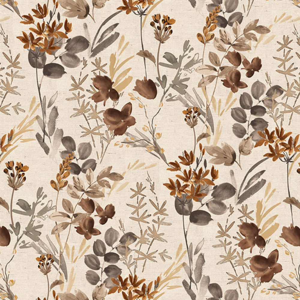 BARBADOS PRINT  POLYESTER BIG FLOWER MAIN CURTAIN  FABRIC