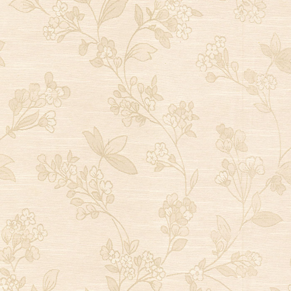 HILTON JACQUARD SMALL FLOWER MAIN CURTAIN FABRIC