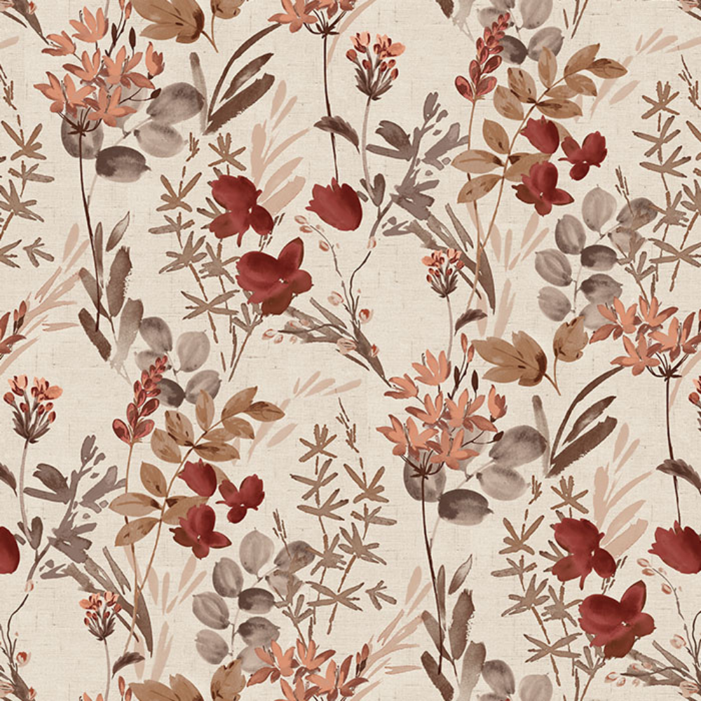 BARBADOS PRINT  POLYESTER BIG FLOWER MAIN CURTAIN  FABRIC