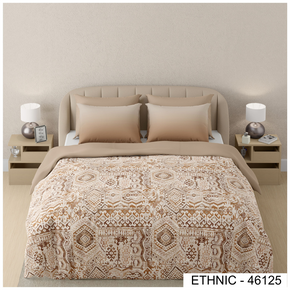 ETHNIC 46125 DIGITAL PRINT COTTON SUPER KING SIZE  BEDSHEET