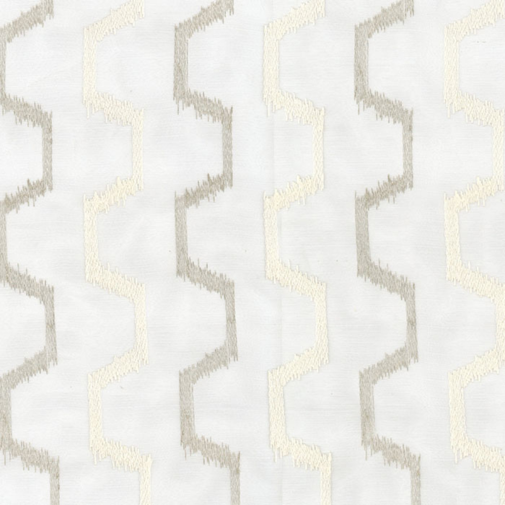 ELEGANT 32524 Embroidery Sheer  Curtain Fabric