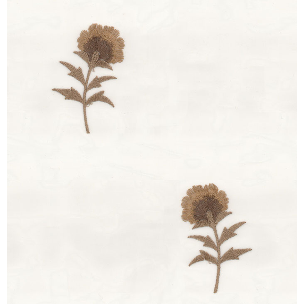 EXPRESSION  Embroidery Flame Sheer curtain fabric